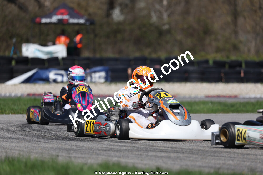 29 & 30/03/2025 : 2ème manche du Championnat du Sud au circuit d’Aigues-Vives (photos Stéphane Agnus) 2025 — karting