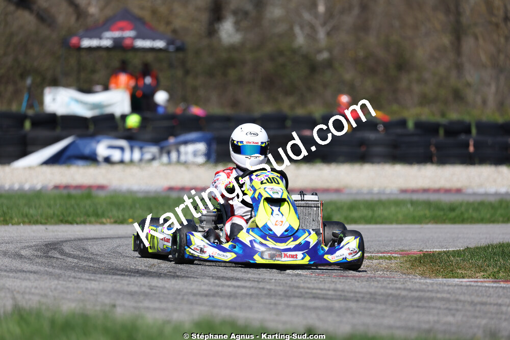 29 & 30/03/2025 : 2ème manche du Championnat du Sud au circuit d’Aigues-Vives (photos Stéphane Agnus) 2025 — karting