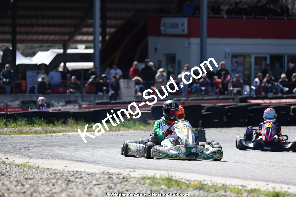 29 & 30/03/2025 : 2ème manche du Championnat du Sud au circuit d’Aigues-Vives (photos Stéphane Agnus) 2025 — karting