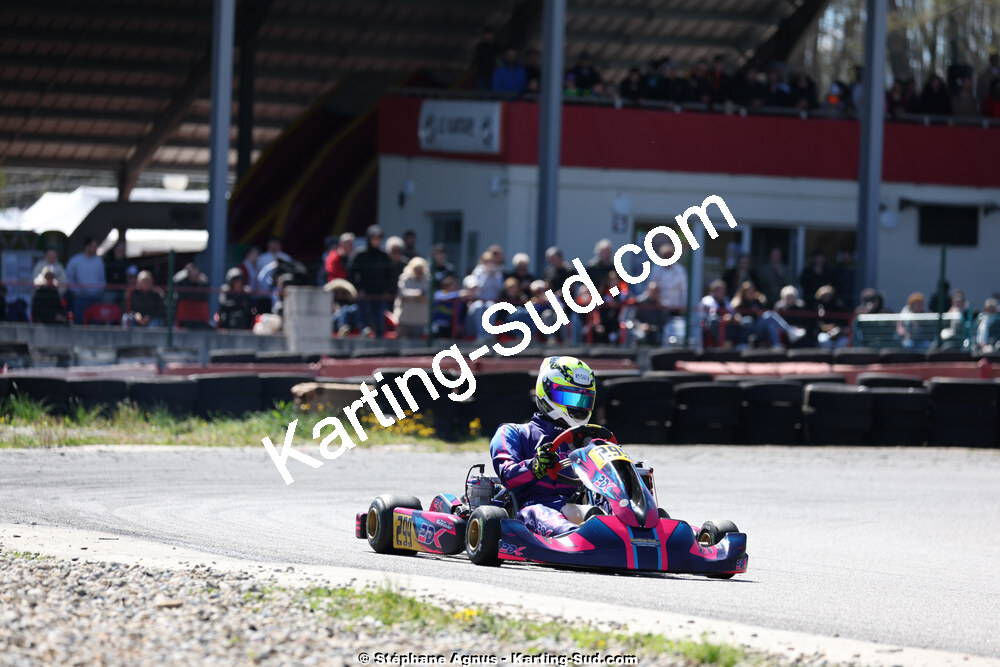 29 & 30/03/2025 : 2ème manche du Championnat du Sud au circuit d’Aigues-Vives (photos Stéphane Agnus) 2025 — karting