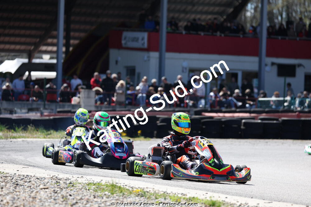 29 & 30/03/2025 : 2ème manche du Championnat du Sud au circuit d’Aigues-Vives (photos Stéphane Agnus) 2025 — karting