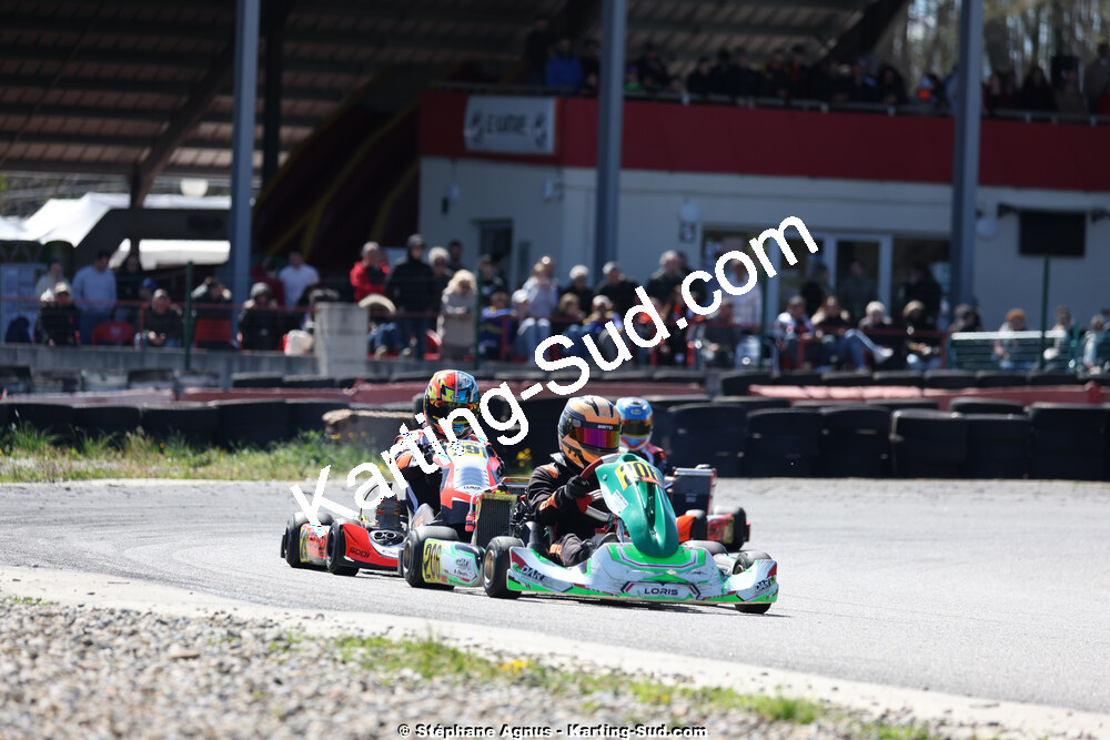 29 & 30/03/2025 : 2ème manche du Championnat du Sud au circuit d’Aigues-Vives (photos Stéphane Agnus) 2025 — karting