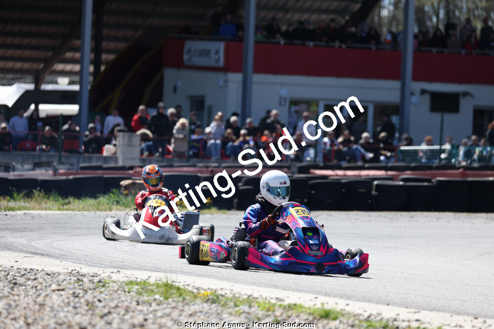 29 & 30/03/2025 : 2ème manche du Championnat du Sud au circuit d’Aigues-Vives (photos Stéphane Agnus) 2025 — karting
