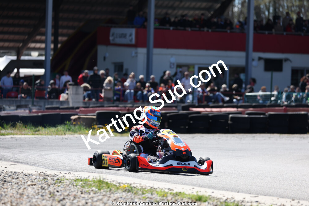 29 & 30/03/2025 : 2ème manche du Championnat du Sud au circuit d’Aigues-Vives (photos Stéphane Agnus) 2025 — karting