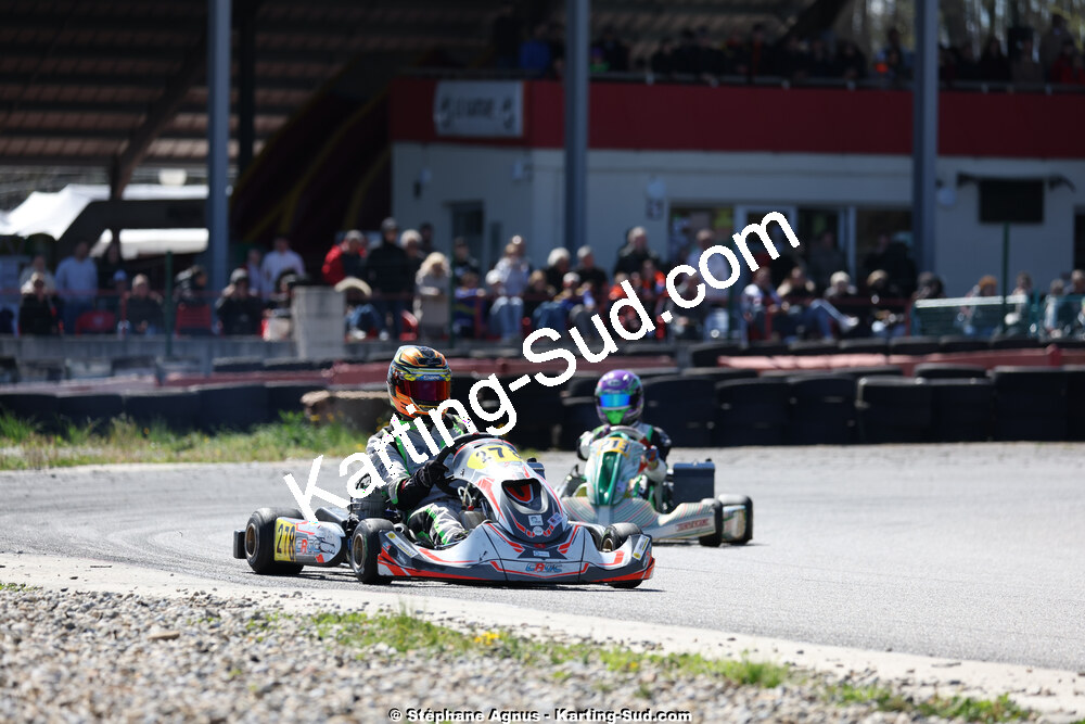 29 & 30/03/2025 : 2ème manche du Championnat du Sud au circuit d’Aigues-Vives (photos Stéphane Agnus) 2025 — karting