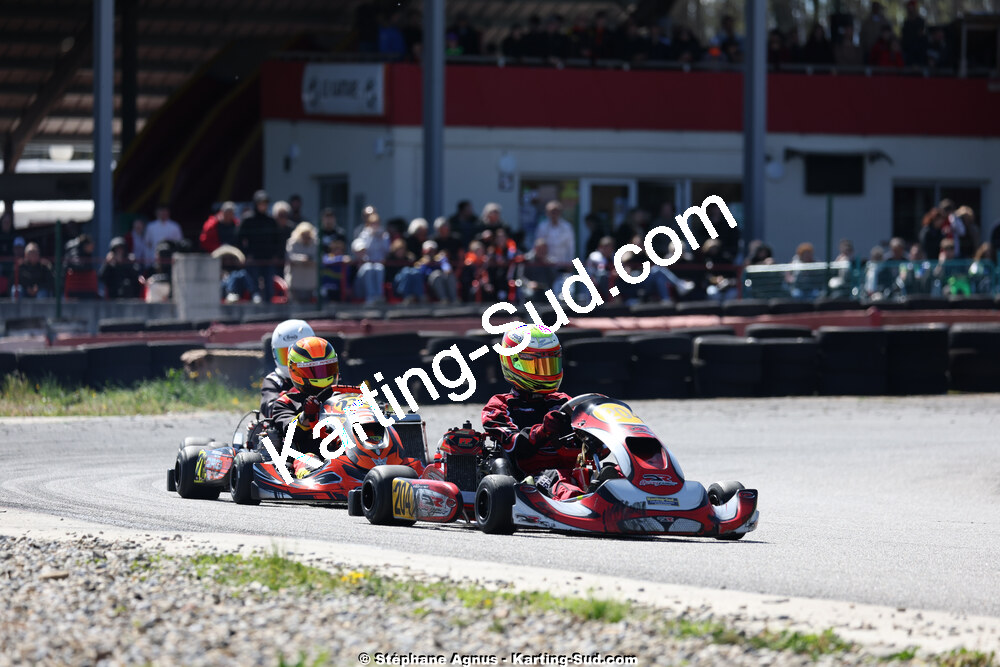 29 & 30/03/2025 : 2ème manche du Championnat du Sud au circuit d’Aigues-Vives (photos Stéphane Agnus) 2025 — karting