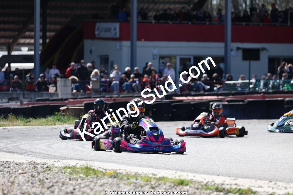 29 & 30/03/2025 : 2ème manche du Championnat du Sud au circuit d’Aigues-Vives (photos Stéphane Agnus) 2025 — karting