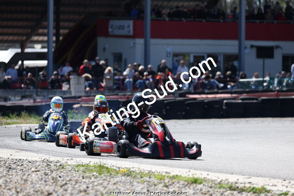 29 & 30/03/2025 : 2ème manche du Championnat du Sud au circuit d’Aigues-Vives (photos Stéphane Agnus) 2025 — karting