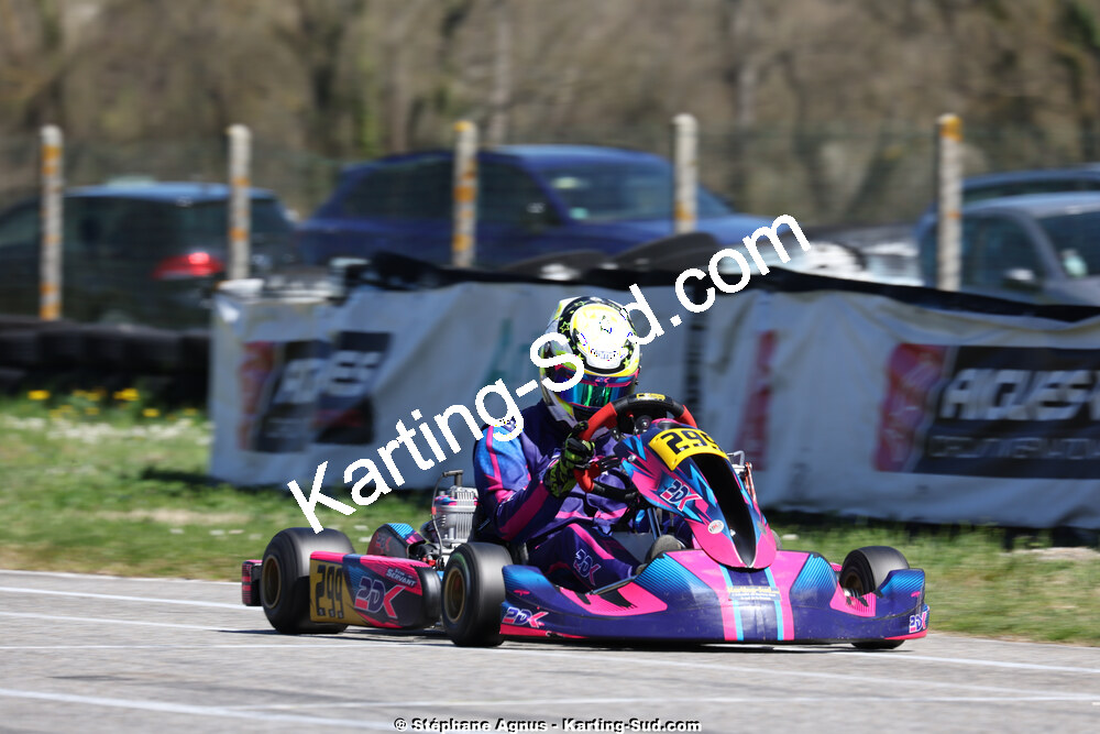 29 & 30/03/2025 : 2ème manche du Championnat du Sud au circuit d’Aigues-Vives (photos Stéphane Agnus) 2025 — karting