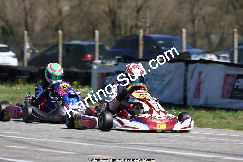 29 & 30/03/2025 : 2ème manche du Championnat du Sud au circuit d’Aigues-Vives (photos Stéphane Agnus) 2025 — karting