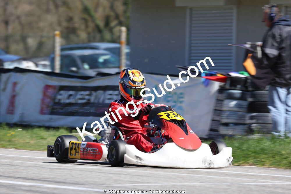 29 & 30/03/2025 : 2ème manche du Championnat du Sud au circuit d’Aigues-Vives (photos Stéphane Agnus) 2025 — karting