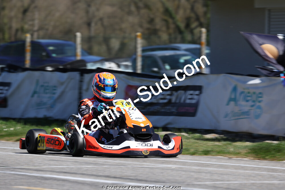 29 & 30/03/2025 : 2ème manche du Championnat du Sud au circuit d’Aigues-Vives (photos Stéphane Agnus) 2025 — karting