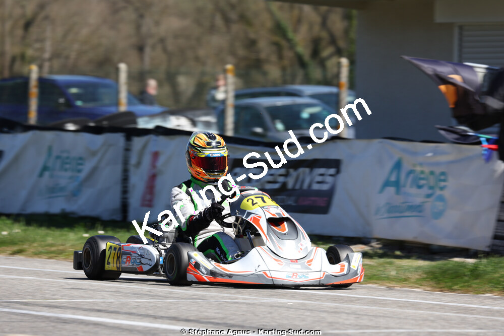 29 & 30/03/2025 : 2ème manche du Championnat du Sud au circuit d’Aigues-Vives (photos Stéphane Agnus) 2025 — karting