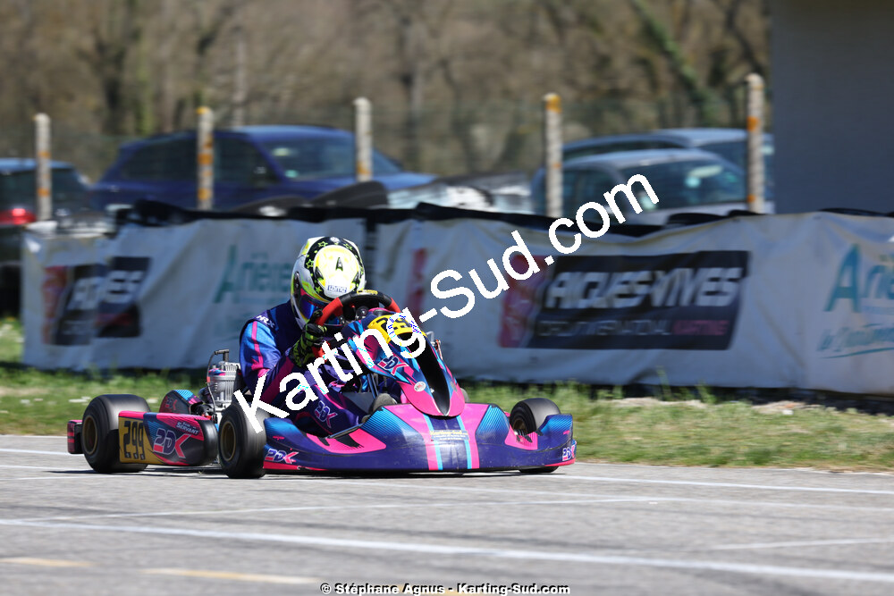 29 & 30/03/2025 : 2ème manche du Championnat du Sud au circuit d’Aigues-Vives (photos Stéphane Agnus) 2025 — karting