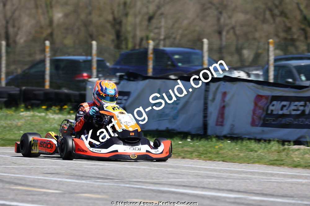 29 & 30/03/2025 : 2ème manche du Championnat du Sud au circuit d’Aigues-Vives (photos Stéphane Agnus) 2025 — karting