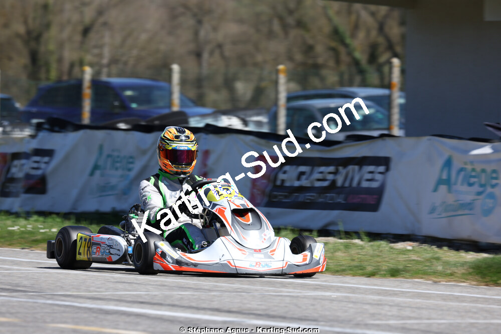 29 & 30/03/2025 : 2ème manche du Championnat du Sud au circuit d’Aigues-Vives (photos Stéphane Agnus) 2025 — karting
