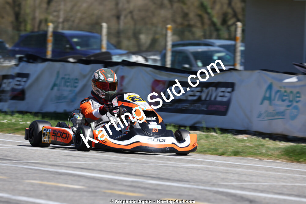 29 & 30/03/2025 : 2ème manche du Championnat du Sud au circuit d’Aigues-Vives (photos Stéphane Agnus) 2025 — karting
