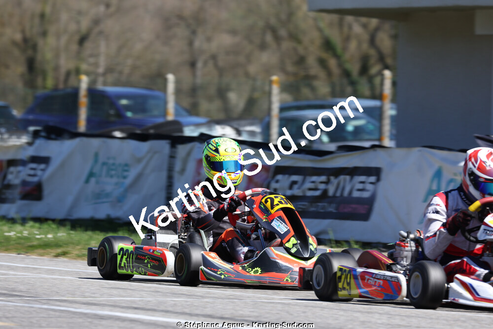 29 & 30/03/2025 : 2ème manche du Championnat du Sud au circuit d’Aigues-Vives (photos Stéphane Agnus) 2025 — karting