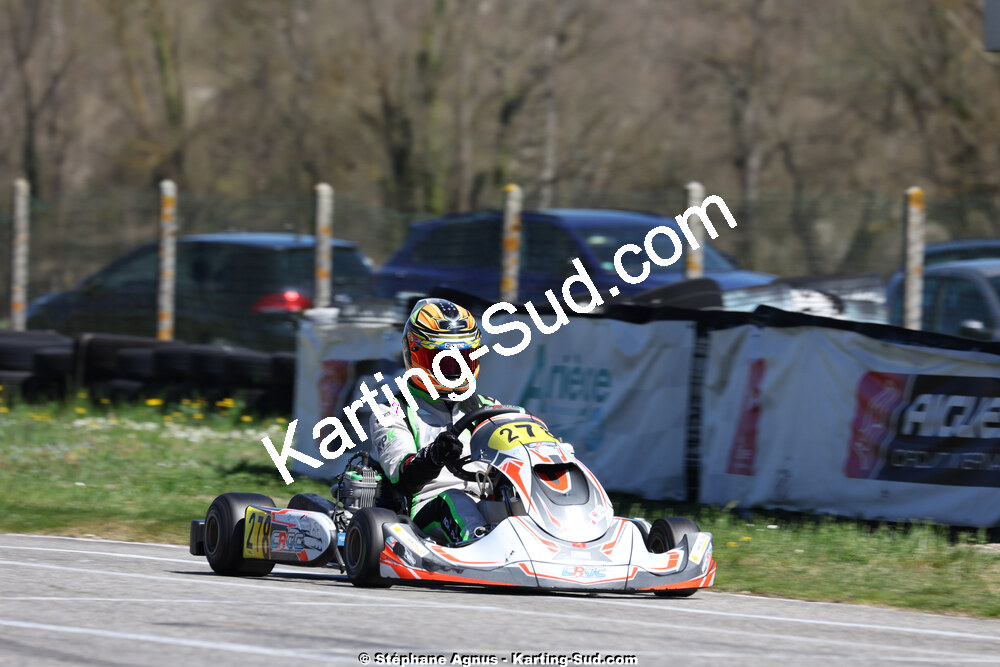 29 & 30/03/2025 : 2ème manche du Championnat du Sud au circuit d’Aigues-Vives (photos Stéphane Agnus) 2025 — karting
