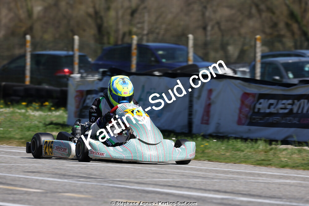 29 & 30/03/2025 : 2ème manche du Championnat du Sud au circuit d’Aigues-Vives (photos Stéphane Agnus) 2025 — karting