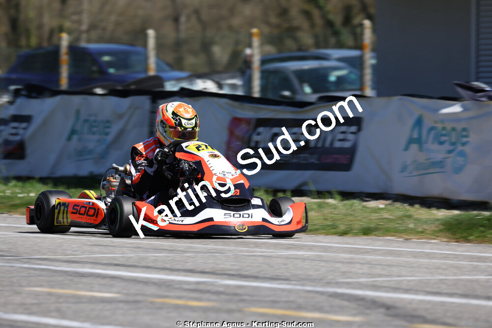 29 & 30/03/2025 : 2ème manche du Championnat du Sud au circuit d’Aigues-Vives (photos Stéphane Agnus) 2025 — karting
