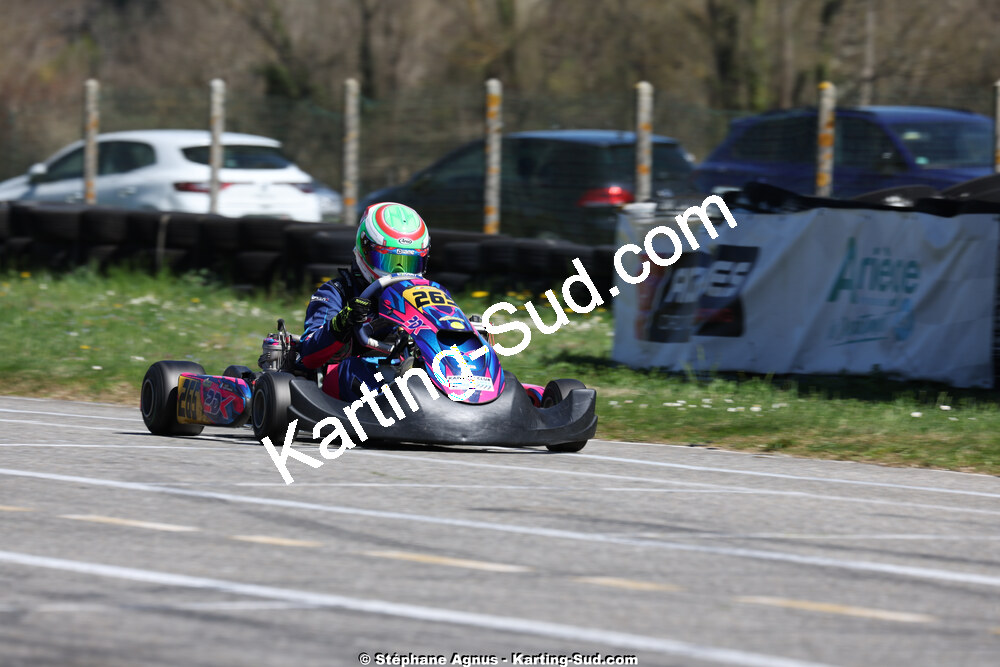 29 & 30/03/2025 : 2ème manche du Championnat du Sud au circuit d’Aigues-Vives (photos Stéphane Agnus) 2025 — karting