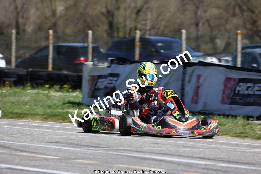 29 & 30/03/2025 : 2ème manche du Championnat du Sud au circuit d’Aigues-Vives (photos Stéphane Agnus) 2025 — karting