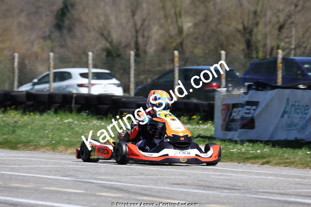 29 & 30/03/2025 : 2ème manche du Championnat du Sud au circuit d’Aigues-Vives (photos Stéphane Agnus) 2025 — karting