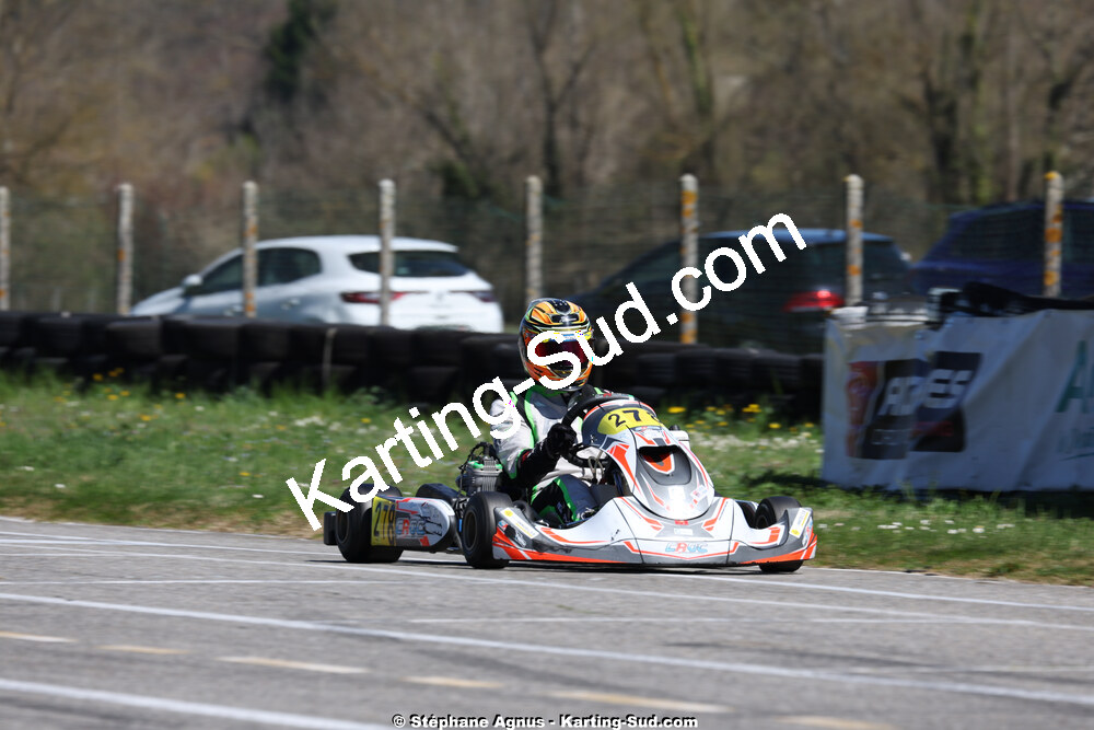 29 & 30/03/2025 : 2ème manche du Championnat du Sud au circuit d’Aigues-Vives (photos Stéphane Agnus) 2025 — karting