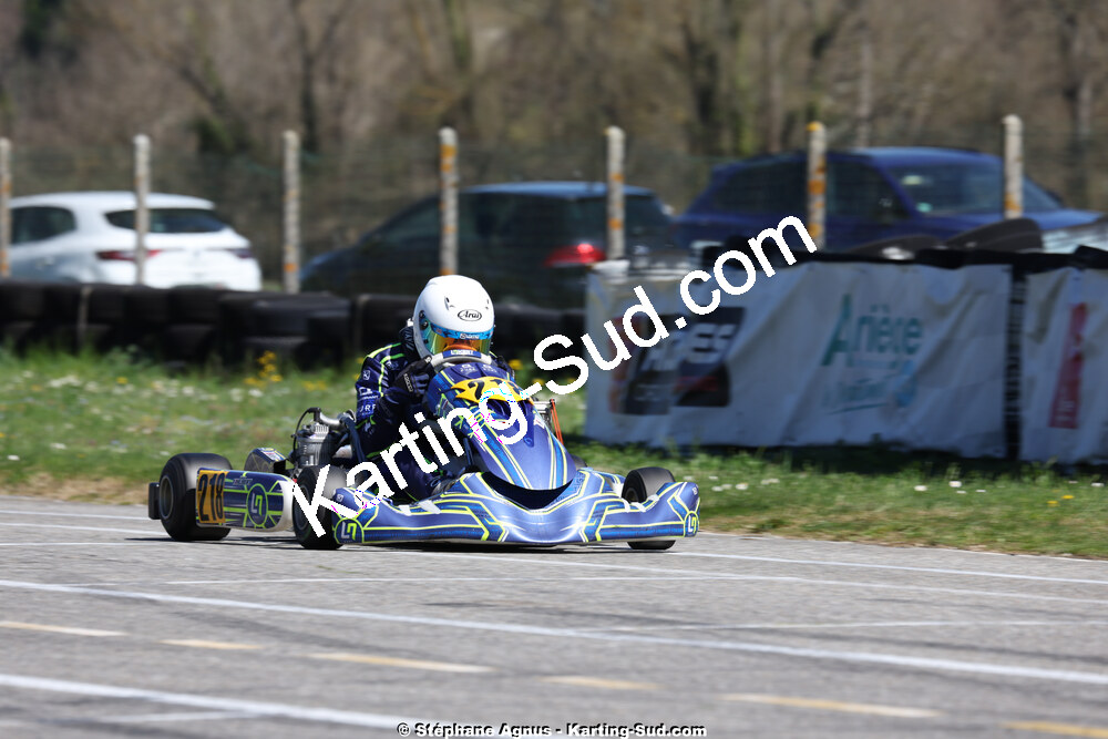 29 & 30/03/2025 : 2ème manche du Championnat du Sud au circuit d’Aigues-Vives (photos Stéphane Agnus) 2025 — karting