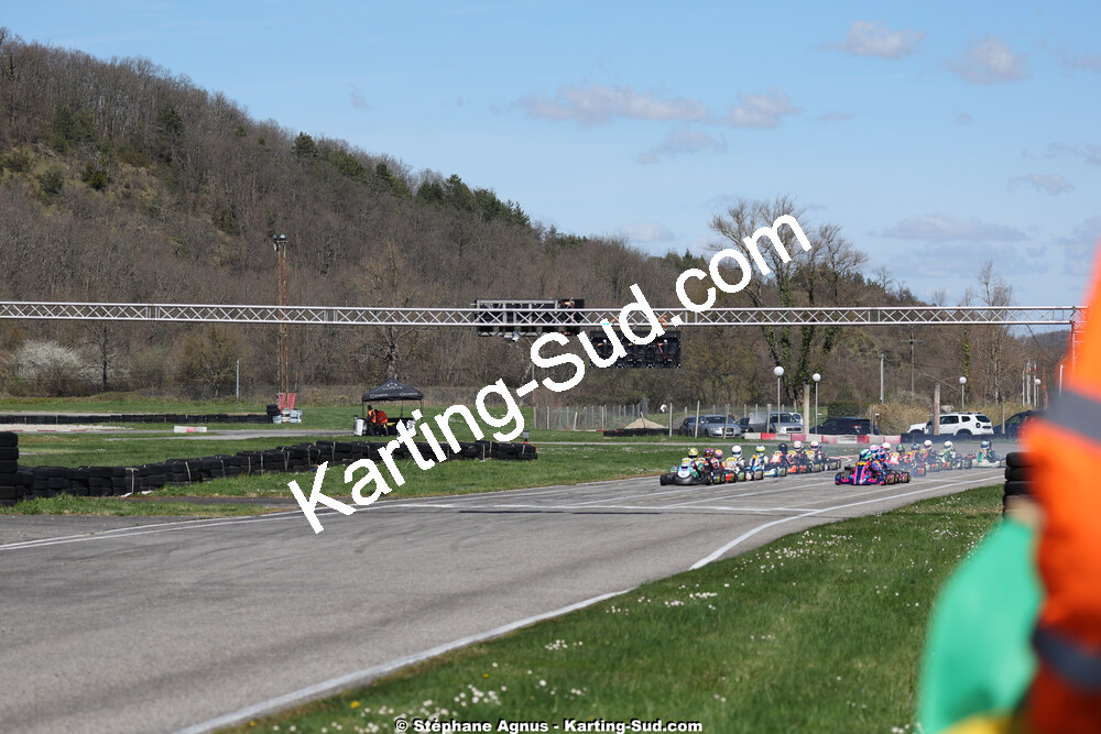29 & 30/03/2025 : 2ème manche du Championnat du Sud au circuit d’Aigues-Vives (photos Stéphane Agnus) 2025 — karting