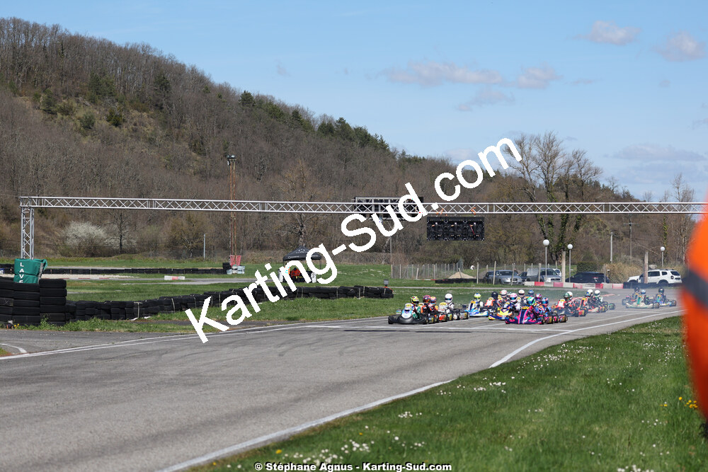29 & 30/03/2025 : 2ème manche du Championnat du Sud au circuit d’Aigues-Vives (photos Stéphane Agnus) 2025 — karting
