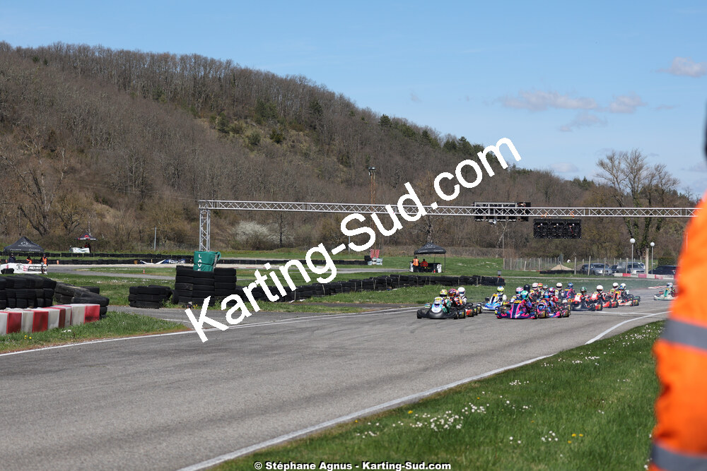 29 & 30/03/2025 : 2ème manche du Championnat du Sud au circuit d’Aigues-Vives (photos Stéphane Agnus) 2025 — karting