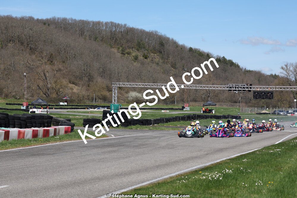 29 & 30/03/2025 : 2ème manche du Championnat du Sud au circuit d’Aigues-Vives (photos Stéphane Agnus) 2025 — karting