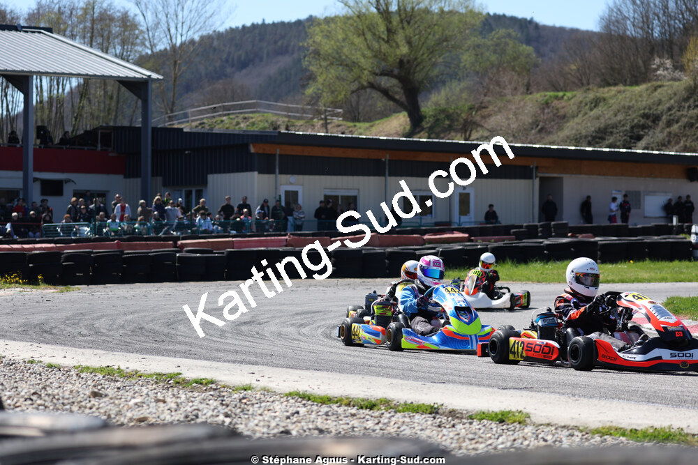 29 & 30/03/2025 : 2ème manche du Championnat du Sud au circuit d’Aigues-Vives (photos Stéphane Agnus) 2025 — karting