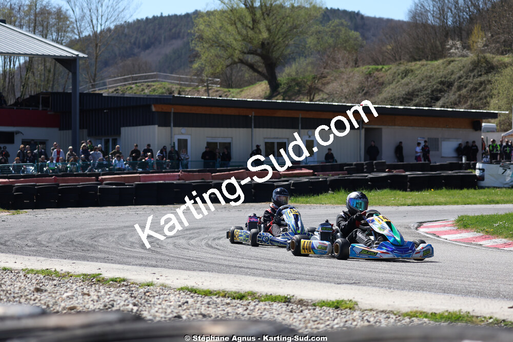 29 & 30/03/2025 : 2ème manche du Championnat du Sud au circuit d’Aigues-Vives (photos Stéphane Agnus) 2025 — karting