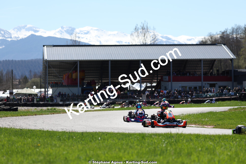 29 & 30/03/2025 : 2ème manche du Championnat du Sud au circuit d’Aigues-Vives (photos Stéphane Agnus) 2025 — karting
