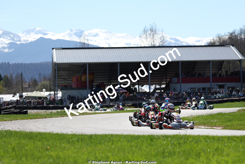 29 & 30/03/2025 : 2ème manche du Championnat du Sud au circuit d’Aigues-Vives (photos Stéphane Agnus) 2025 — karting