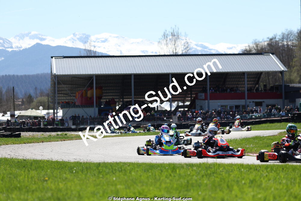 29 & 30/03/2025 : 2ème manche du Championnat du Sud au circuit d’Aigues-Vives (photos Stéphane Agnus) 2025 — karting