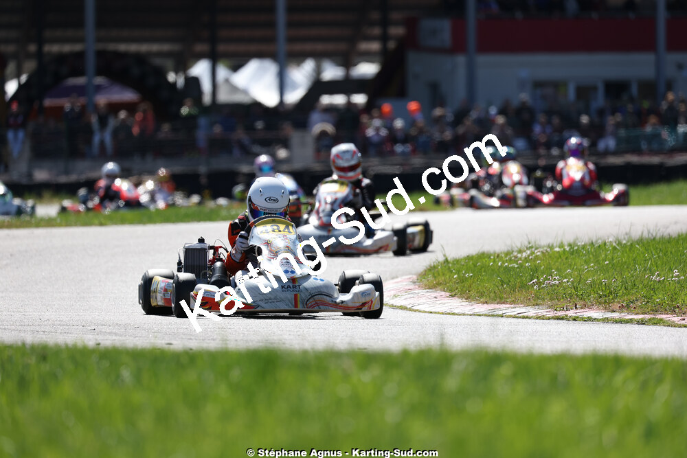 29 & 30/03/2025 : 2ème manche du Championnat du Sud au circuit d’Aigues-Vives (photos Stéphane Agnus) 2025 — karting