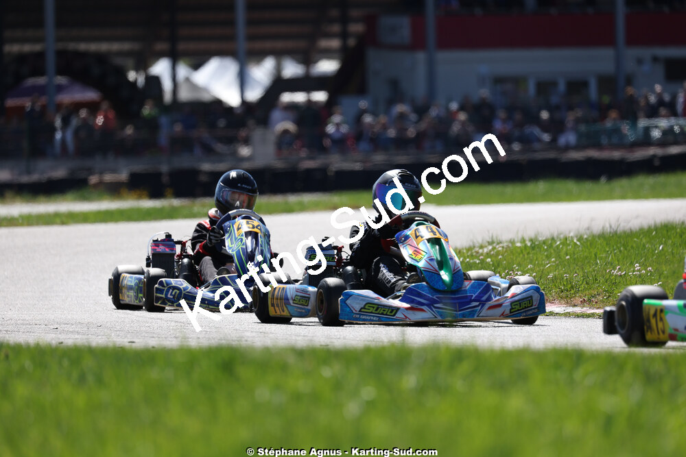 29 & 30/03/2025 : 2ème manche du Championnat du Sud au circuit d’Aigues-Vives (photos Stéphane Agnus) 2025 — karting