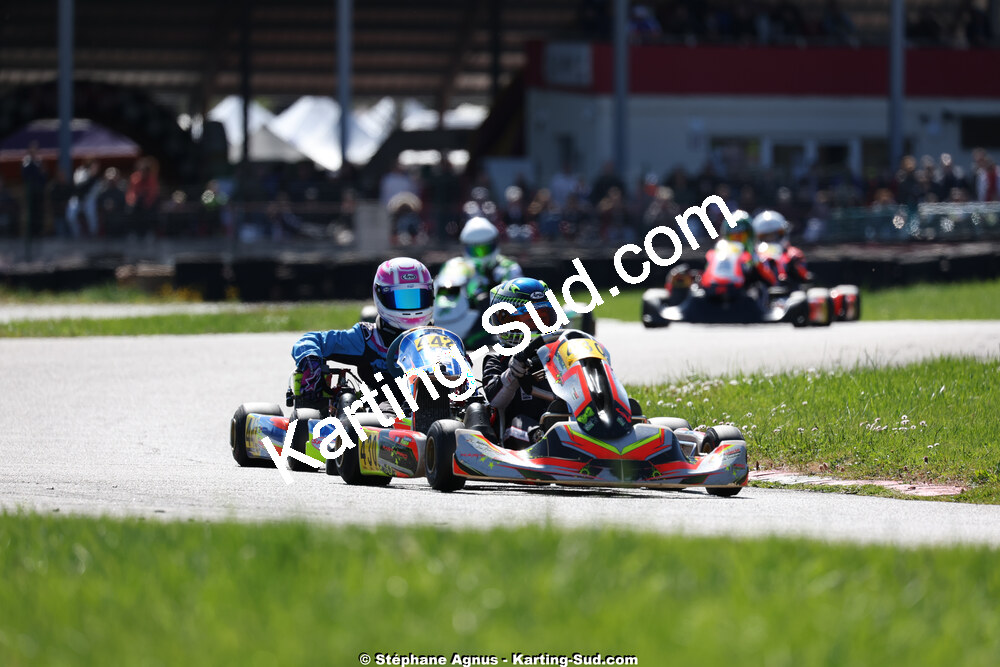 29 & 30/03/2025 : 2ème manche du Championnat du Sud au circuit d’Aigues-Vives (photos Stéphane Agnus) 2025 — karting