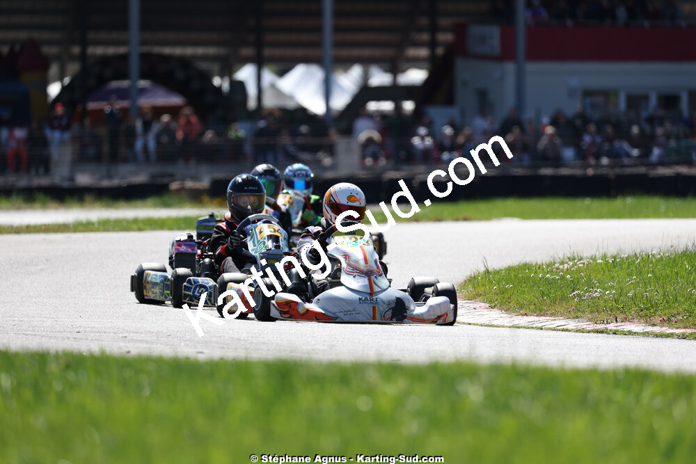 29 & 30/03/2025 : 2ème manche du Championnat du Sud au circuit d’Aigues-Vives (photos Stéphane Agnus) 2025 — karting