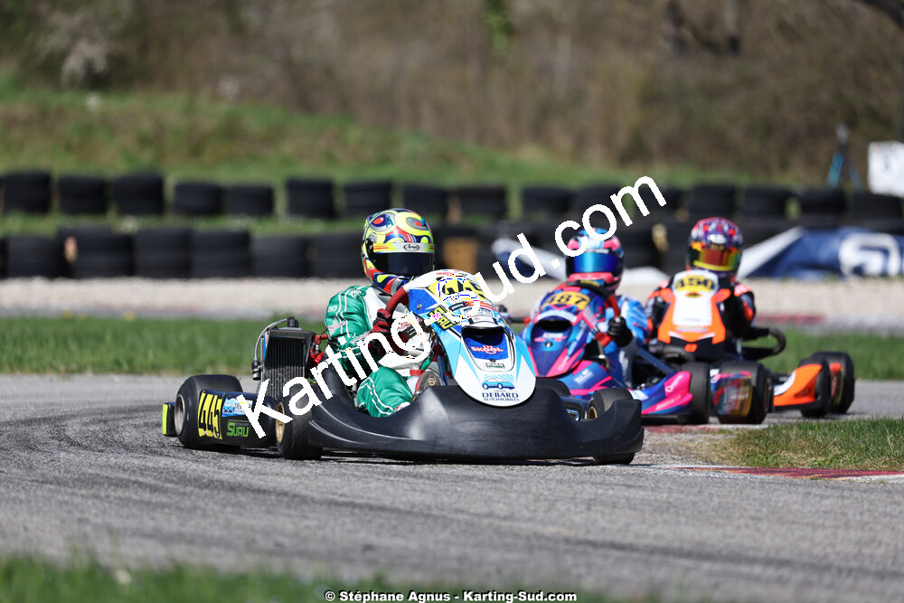 29 & 30/03/2025 : 2ème manche du Championnat du Sud au circuit d’Aigues-Vives (photos Stéphane Agnus) 2025 — karting