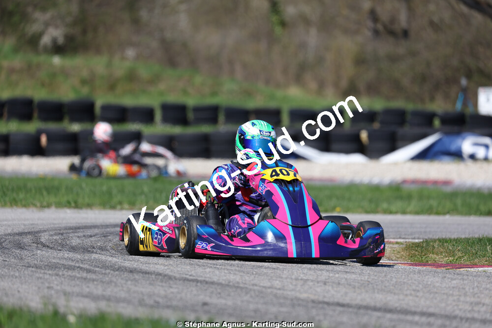 29 & 30/03/2025 : 2ème manche du Championnat du Sud au circuit d’Aigues-Vives (photos Stéphane Agnus) 2025 — karting