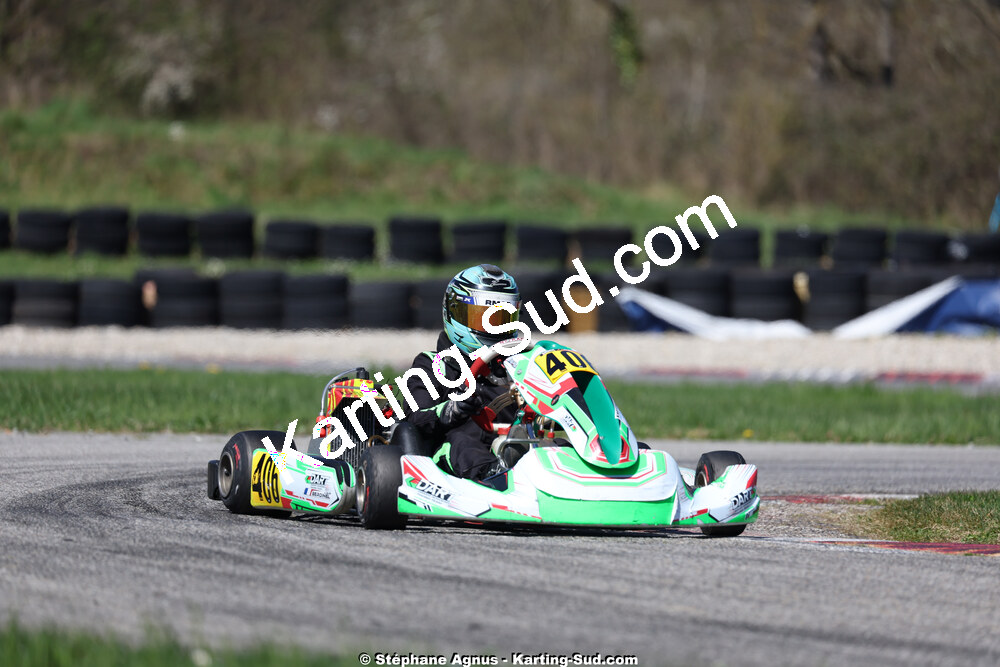 29 & 30/03/2025 : 2ème manche du Championnat du Sud au circuit d’Aigues-Vives (photos Stéphane Agnus) 2025 — karting