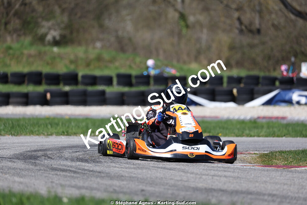 29 & 30/03/2025 : 2ème manche du Championnat du Sud au circuit d’Aigues-Vives (photos Stéphane Agnus) 2025 — karting