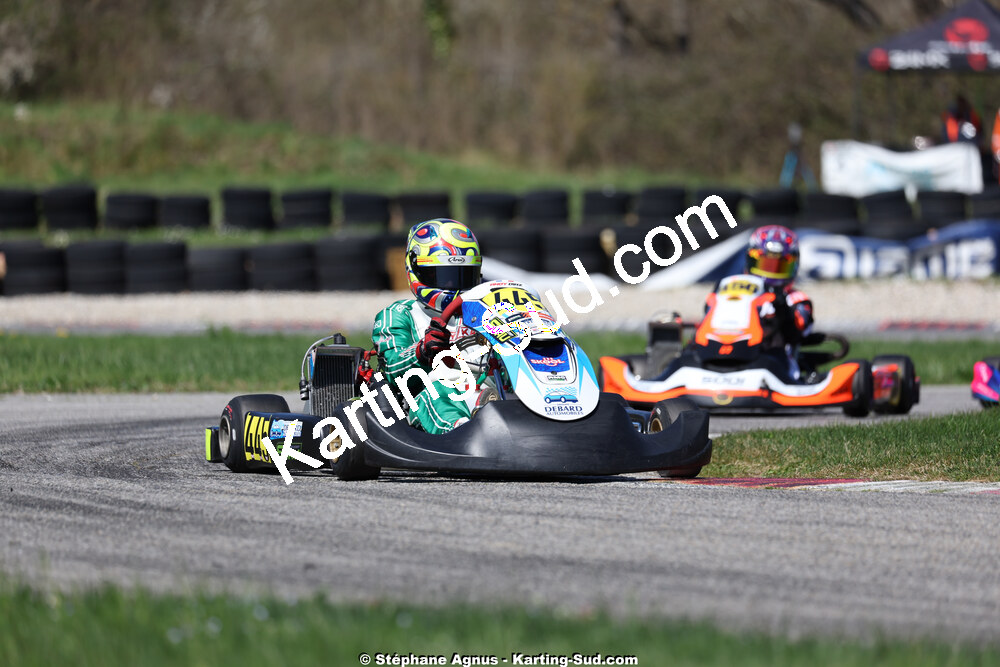 29 & 30/03/2025 : 2ème manche du Championnat du Sud au circuit d’Aigues-Vives (photos Stéphane Agnus) 2025 — karting