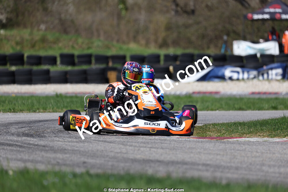 29 & 30/03/2025 : 2ème manche du Championnat du Sud au circuit d’Aigues-Vives (photos Stéphane Agnus) 2025 — karting