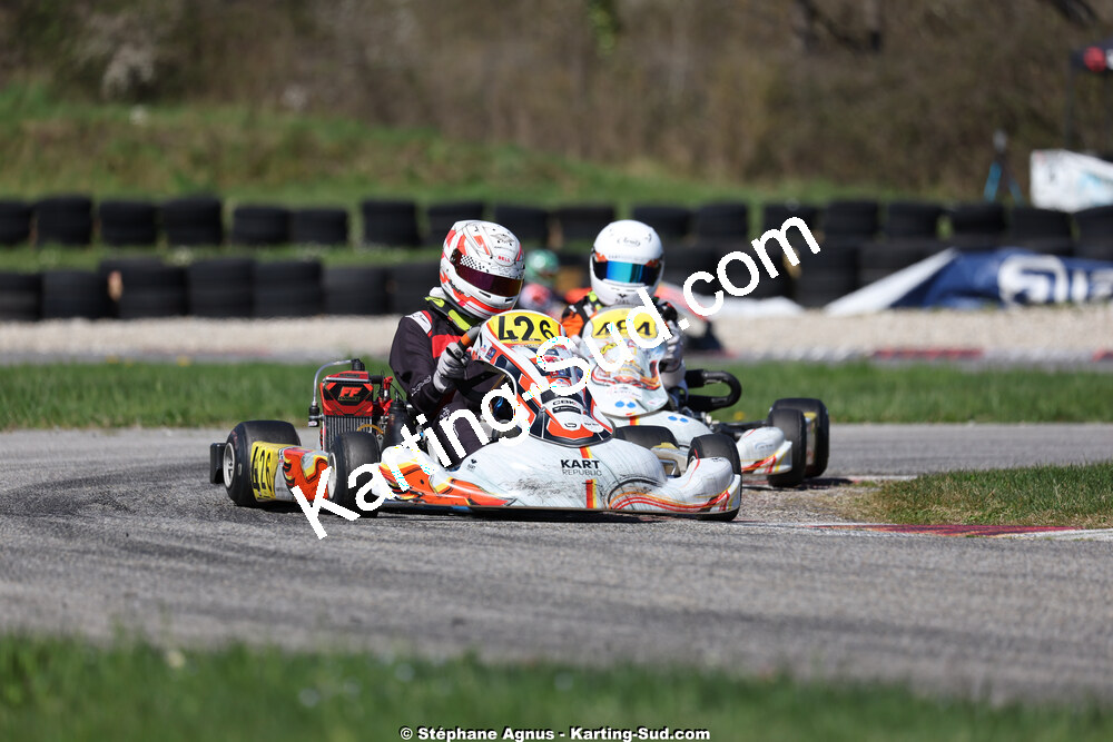29 & 30/03/2025 : 2ème manche du Championnat du Sud au circuit d’Aigues-Vives (photos Stéphane Agnus) 2025 — karting
